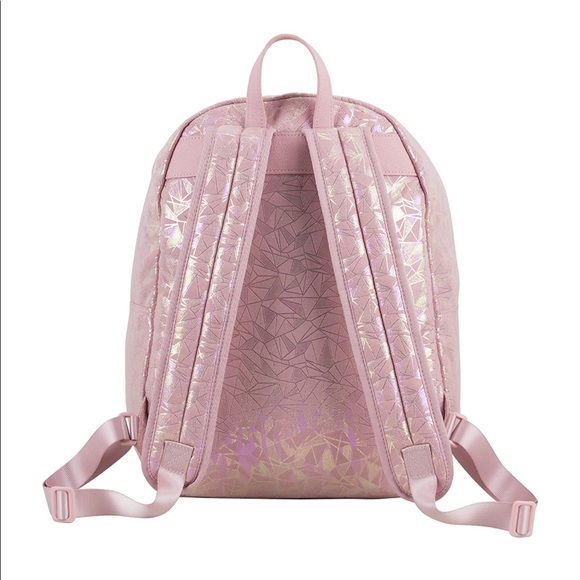 ❌SOLD❌ Pink iridescent geometric print backpack - Picture 5 of 12